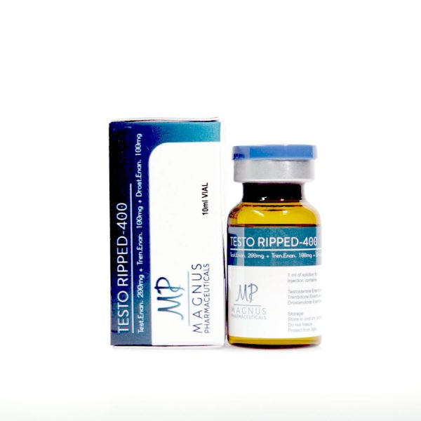 Verpackung Testo Ripped 400 mg Magnus Pharmaceuticals