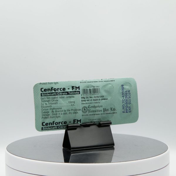 Verpackung Cenforce-FM 100 mg Centurion Laboratories