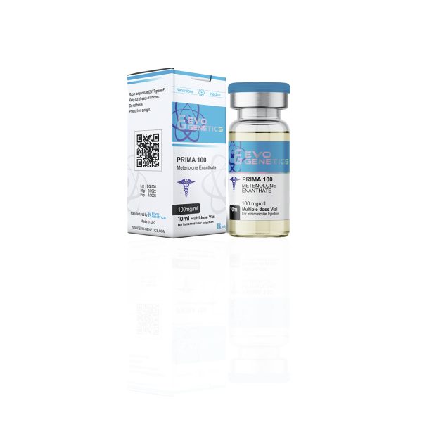 Verpackung PRIMA 100 (Methenolone Enanthate) 100 mg Evo Genetics