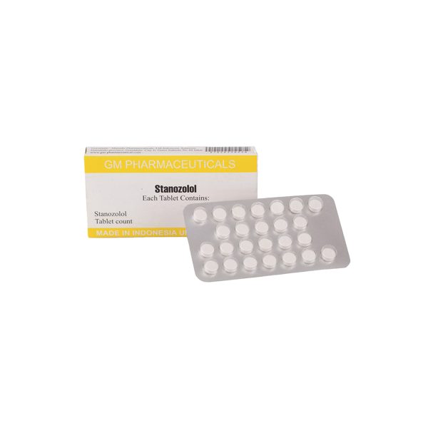 Verpackung Stanozolol 10 mg GM Pharmaceuticals