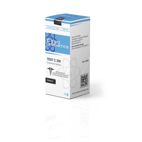 Verpackung TEST C 250 (Testosterone Cypionate) 250 mg Evo Genetics