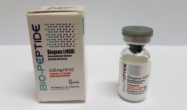 Verpackung rHGH Biogene 3.33mg (10IU) Bio-Peptid