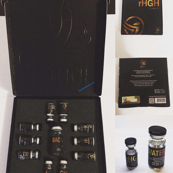Verpackung HGH (100 IU) Aquila Pharmaceuticals