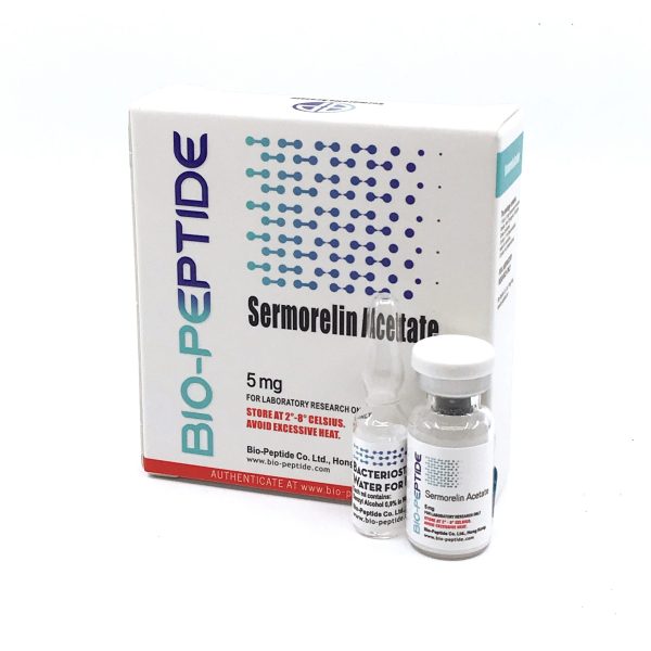 Verpackung Sermorelin Acetate (GRF 1-29) 5mg Bio-peptides