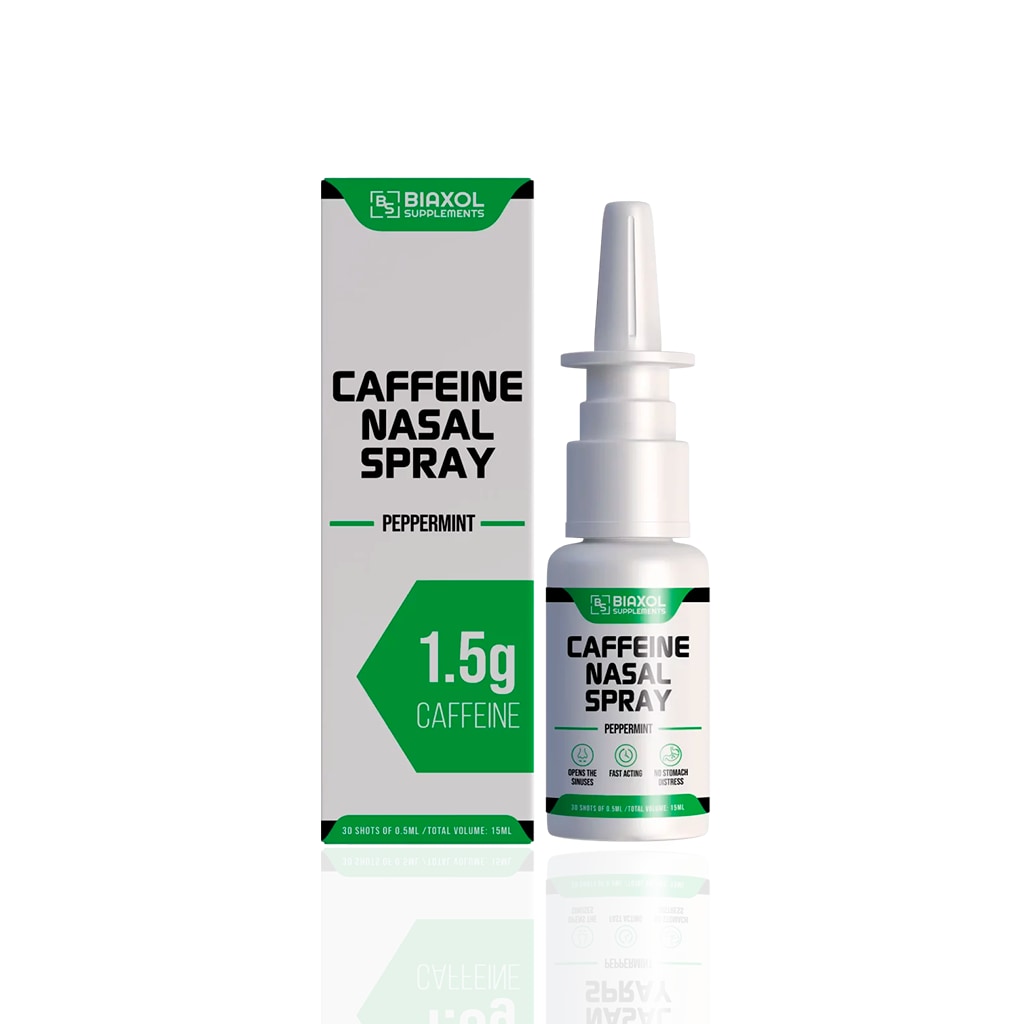 Caffeine Nasal Spray 15 ml Biaxol Supplements