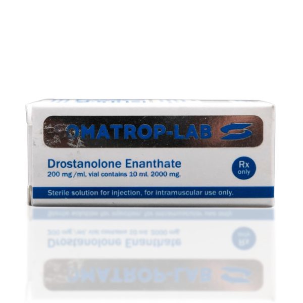 Verpackung Drostanolone Enanthate 200 mg Somatrop-Lab