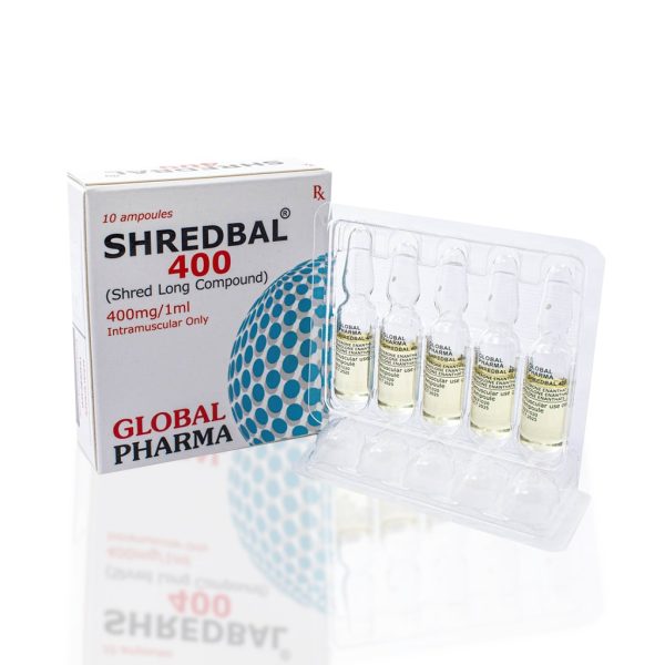 Verpackung Shredbal 400 mg GlobalPharma