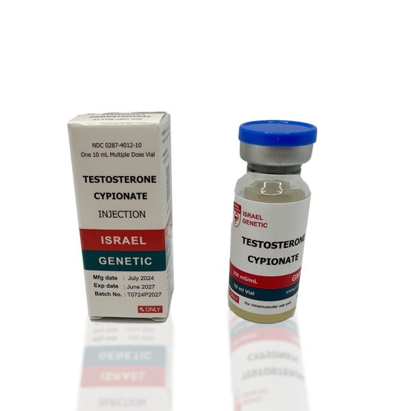 Verpackung Testosterone Cypionate 250 mg Israel Pharma