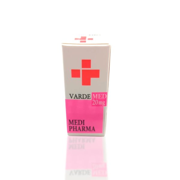 Verpackung VardeMed 20 mg MediPharma