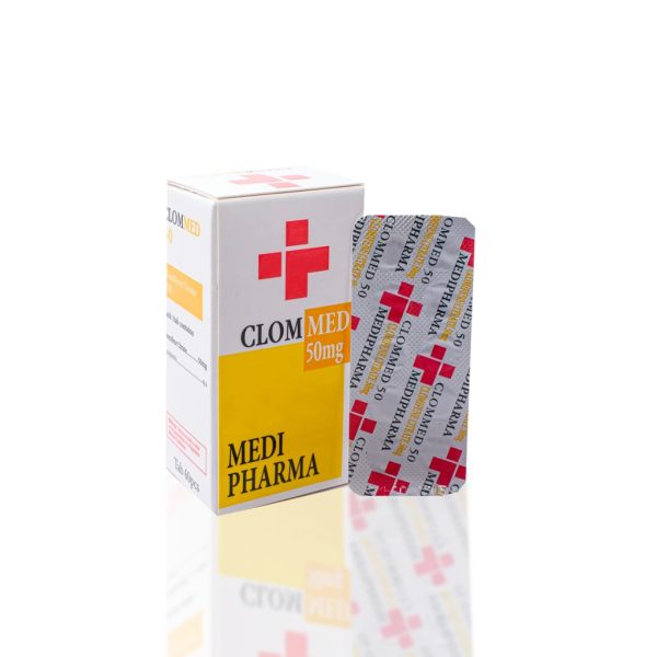 Verpackung ClomMed 50 mg MediPharma