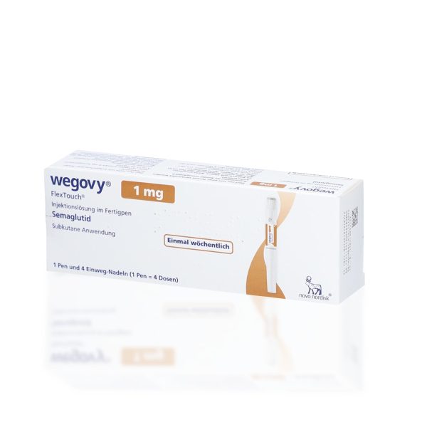 Verpackung Wegovy Novo Nordisk